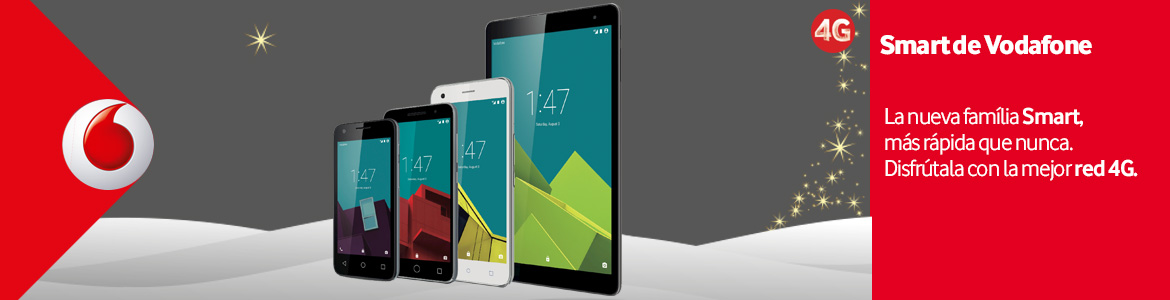La nueva familia Smart, más rápida que nunca. Disfrútala con la mejor red 4G